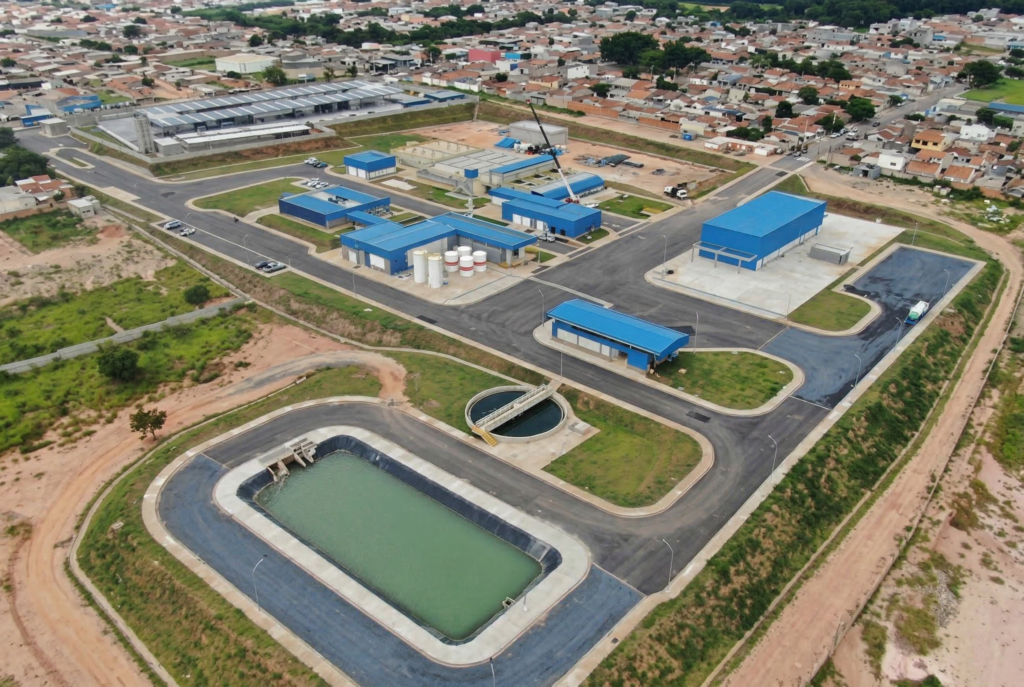 figura 1 – vista aérea da eta vitória régia.
