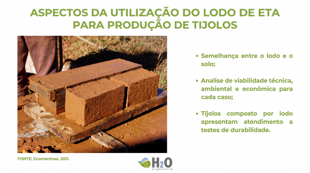 aspectos de utilizaÇÃo de lodo de eta para produÇÃo de tijolos