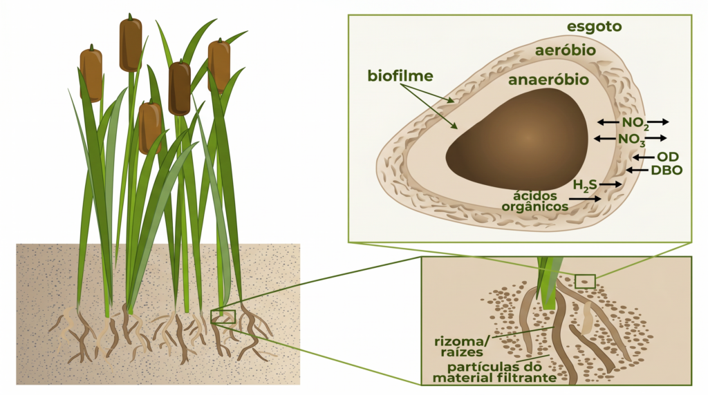 figura 3 representação esquemática da formação de biofilme.